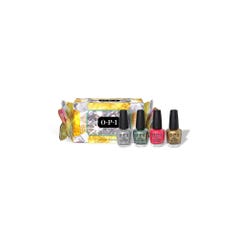 OPI Lacquer Jewel Be Bold 4 Piece Mini Kit Holiday 2022